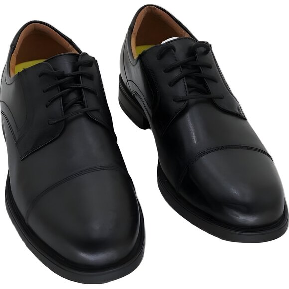 Florsheim Cap Toe Oxford Dress Shoes Black Leather Men’s 7 - Picture 1 of 6